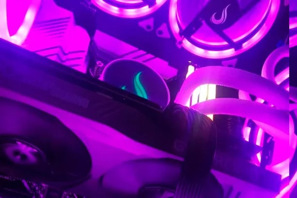 Computador montado ou recuperado pela TI Solução